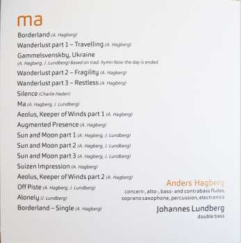 CD Anders Hagberg: Ma 556896