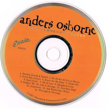 CD Anders Osborne: Ash Wednesday Blues 444261