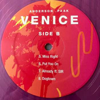 2LP Anderson .Paak: Venice CLR | LTD 662658