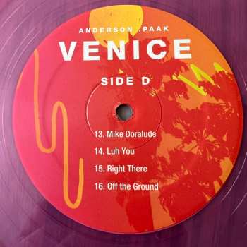 2LP Anderson .Paak: Venice CLR | LTD 662658