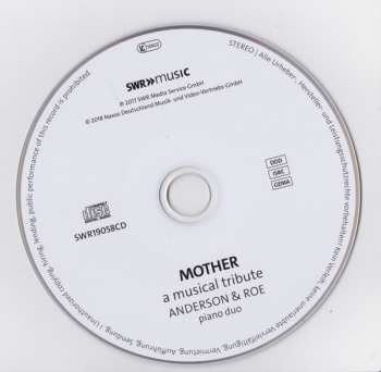 CD Anderson & Roe Piano Duo: Mother: A Musical Tribute 329178