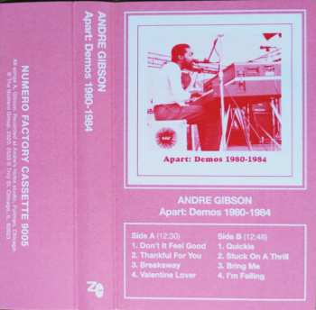 Album Andre Gibson: Apart: Demos 1980-1984