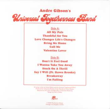 LP Andre Gibson: Apart: Demos 1980-1984 CLR 569931