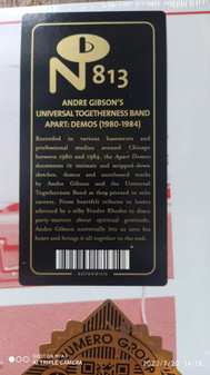 LP Andre Gibson: Apart: Demos 1980-1984 604538