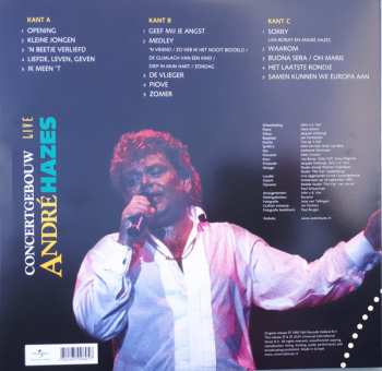 2LP André Hazes: Concertgebouw Live CLR 554424