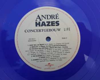 2LP André Hazes: Concertgebouw Live CLR 554424