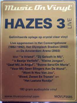 2LP André Hazes: Hazes 3 Live CLR | LTD 551912