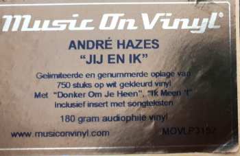 LP André Hazes: Jij En Ik CLR | LTD | NUM 588101