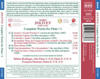 CD André Jolivet: Complete Works For Flute • 1 324640