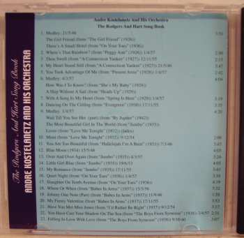 CD Andre Kostelanetz And His Orchestra: Play The Rodgers And Hart Songbook 547436