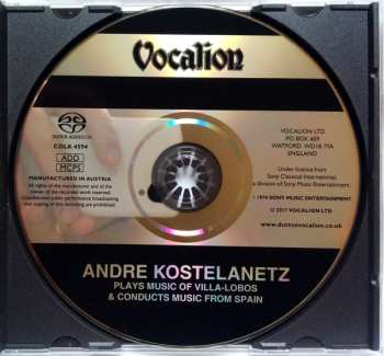 SACD André Kostelanetz: Plays Music Of Villa-Lobos & Conducts Music From Spain 557774