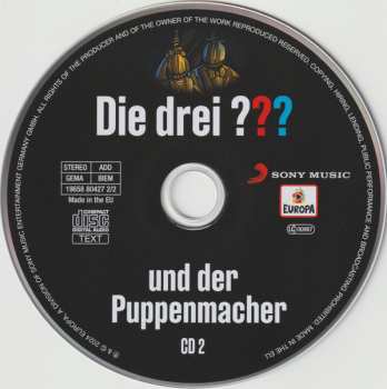 3CD André Marx: Die Drei ??? 225 - Und Der Puppenmacher 562808