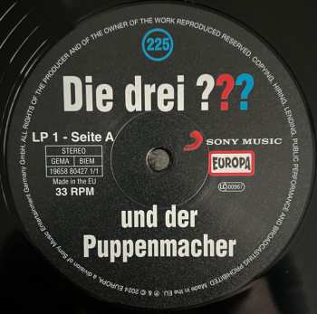 5LP/Box Set André Marx: Die Drei ??? 225 - Und Der Puppenmacher CLR | LTD 660786