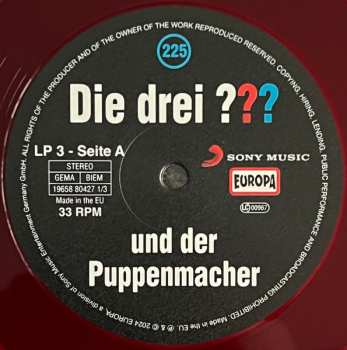 5LP/Box Set André Marx: Die Drei ??? 225 - Und Der Puppenmacher CLR | LTD 660786