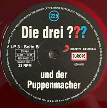 5LP/Box Set André Marx: Die Drei ??? 225 - Und Der Puppenmacher CLR | LTD 660786