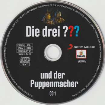 3CD André Marx: Die Drei ??? 225 - Und Der Puppenmacher 562808