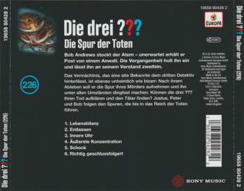 CD André Minninger: Die Drei ??? 226 - Die Spur der Toten 567348