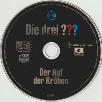 CD André Minninger: Die Drei ??? 228 - Der Ruf Der Krähen 626607