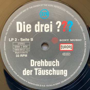 2LP André Minninger: Die Drei ??? 229 - Drehbuch der Täuschung 623084