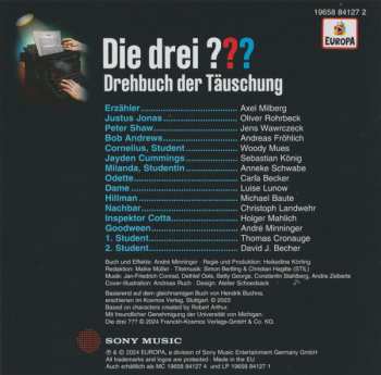 CD André Minninger: Die Drei ??? 229 - Drehbuch der Täuschung 622637