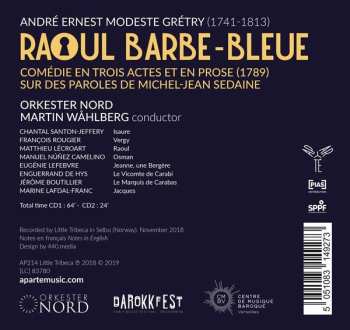 2CD Andre Modeste Gretry: Raoul Barbe Bleue 556401