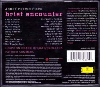 2CD André Previn: Brief Encounter 558367