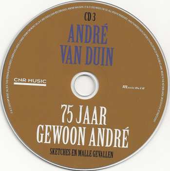 3CD André van Duin: 75 Jaar Gewoon André DIGI 575453