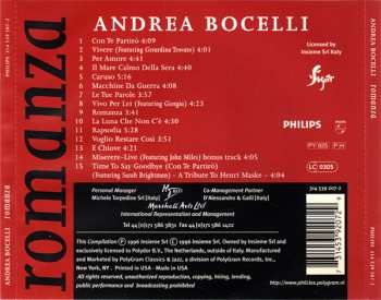 CD Andrea Bocelli: Romanza 615518