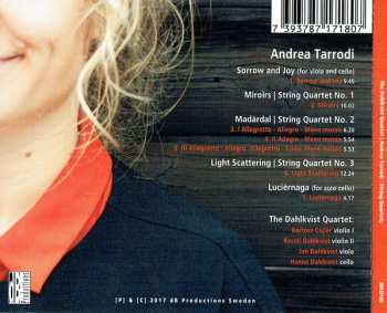 CD Andrea Tarrodi: String Quartets - Luciérnaga - Sorrow And Joy 553419