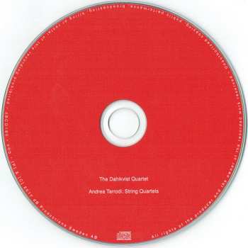 CD Andrea Tarrodi: String Quartets - Luciérnaga - Sorrow And Joy 553419