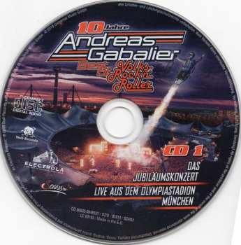 2CD/Box Set Andreas Gabalier: Best Of Volks-Rock’n’Roller – Das Jubiläumskonzert Live Aus Dem Olympiastadion In München DIGI 572617