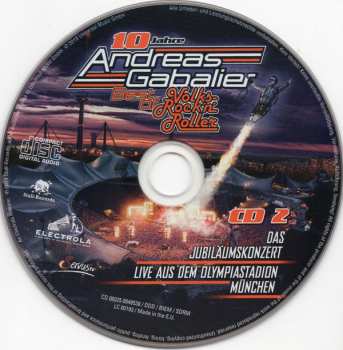 2CD/Box Set Andreas Gabalier: Best Of Volks-Rock’n’Roller – Das Jubiläumskonzert Live Aus Dem Olympiastadion In München DIGI 572617