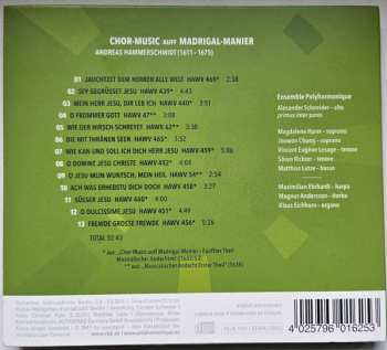 CD Andreas Hammerschmidt: Choir-Music Auf Madrigal-Manier 552690