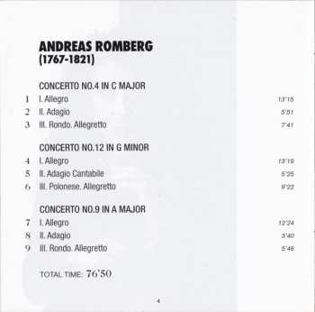 CD Andreas Romberg: Violin Concertos 152934