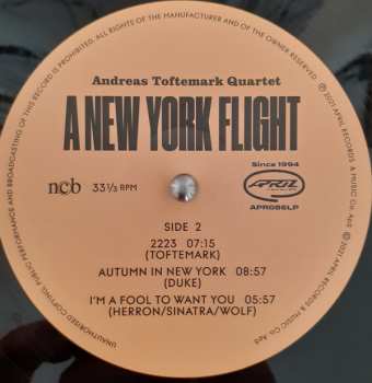 LP Andreas Toftemark Quartet: A New York Flight  365881