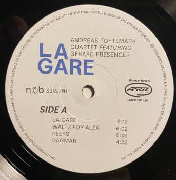 LP Andreas Toftemark Quartet: La Gare 581103