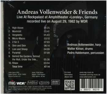 CD/DVD Andreas Vollenweider & Friends: Live At Rockpalast 1982 622276