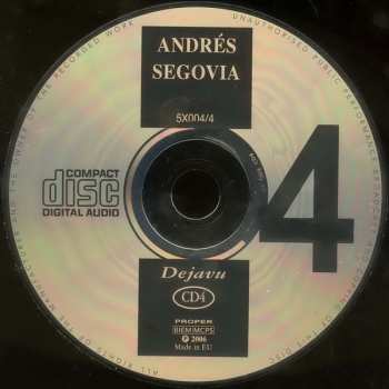 5CD Andrés Segovia: Andrés Segovia 187801