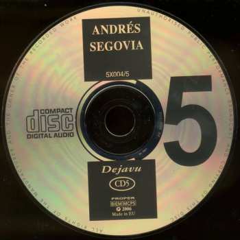 5CD Andrés Segovia: Andrés Segovia 187801