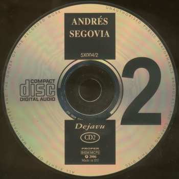 5CD Andrés Segovia: Andrés Segovia 187801