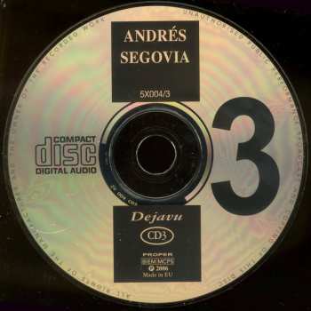 5CD Andrés Segovia: Andrés Segovia 187801