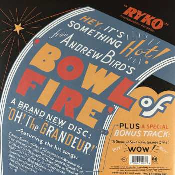 2LP Andrew Bird's Bowl Of Fire: Oh! The Grandeur CLR 596684