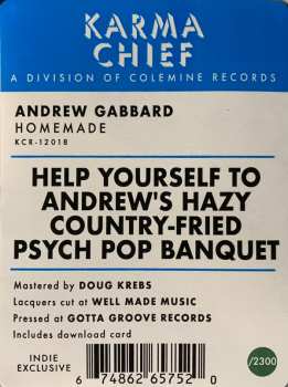 LP Andrew Gabbard: Homemade LTD | CLR 410788