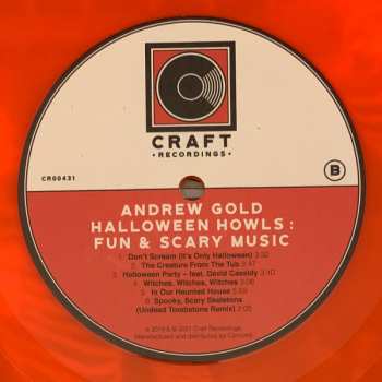 LP Andrew Gold: Andrew Gold's Halloween Howls LTD | CLR 353252