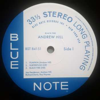 LP Andrew Hill: Black Fire 441087