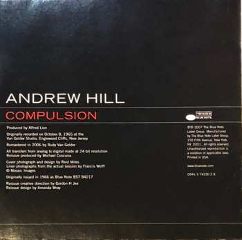 CD Andrew Hill: Compulsion!!!!! 461291