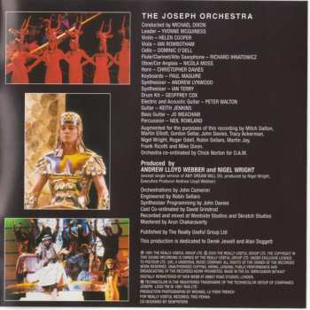 CD Andrew Lloyd Webber: Andrew Lloyd Webber's New Production Of: Joseph And The Amazing Technicolor Dreamcoat DLX 145660