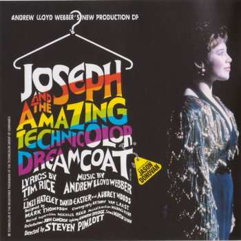 CD Andrew Lloyd Webber: Andrew Lloyd Webber's New Production Of: Joseph And The Amazing Technicolor Dreamcoat DLX 145660