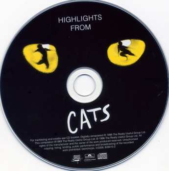 CD Andrew Lloyd Webber: Highlights From Cats 6558