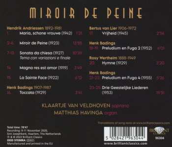 CD Hendrik Andriessen: Miroir De Peine 573842